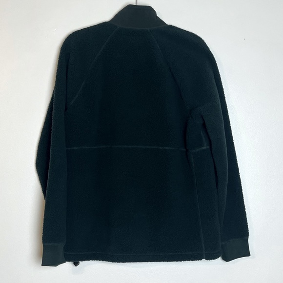 Men's Green Abercrombie & Fitch Quarter Zip Fleece Pullover Jacket Men’s Size L - Picture 2 of 12